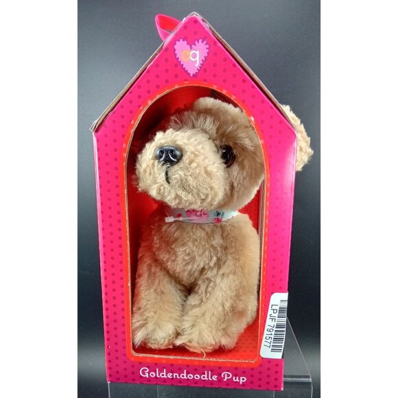 Our Generation Goldendoodle Posable Plush Pup & Accessories  Fits 18-Inch Doll - Picture 2 of 5